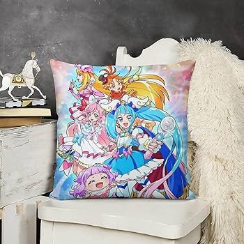 Amazon｜プリキュア 枕カバー 60×60cm ピローケース 防ダニ 抗菌